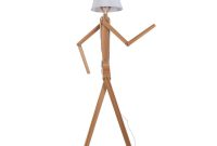 Hroome Modern Contemporary Decorative Wooden Floor Lamp Light With Fold White pertaining to measurements 1000 X 1000