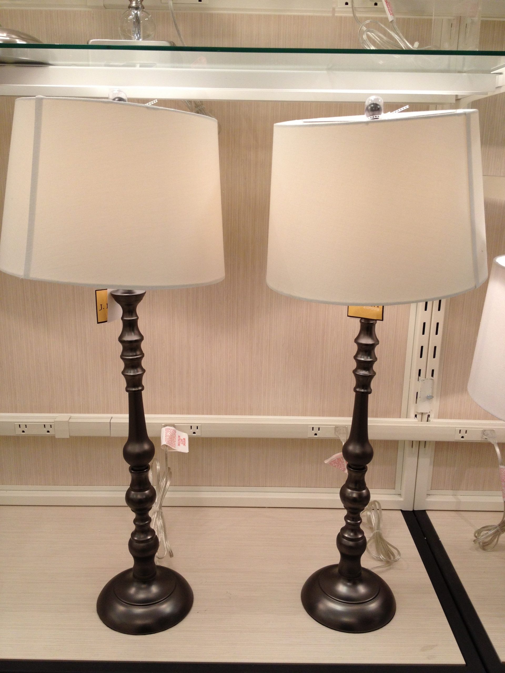 Bedside Table Lamp Size • Display