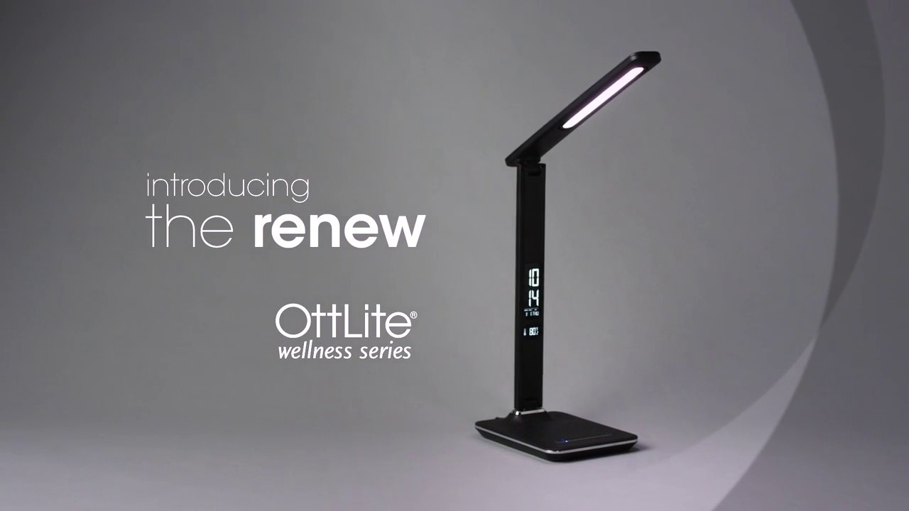 Ottlite Executive Led Desk Lamp Alarm • Display Cabinet