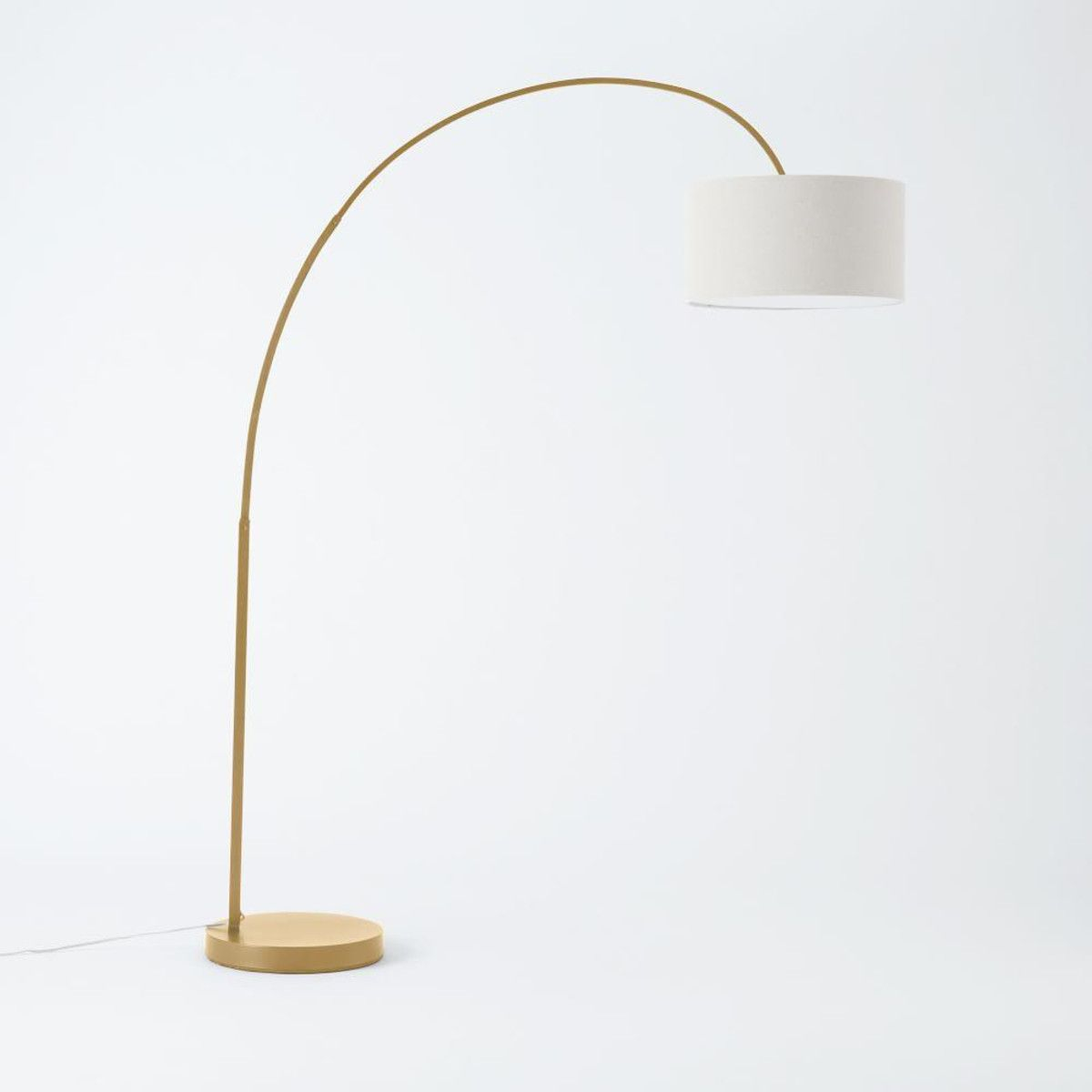 Modern Overarching Floor Lamp • Display Cabinet