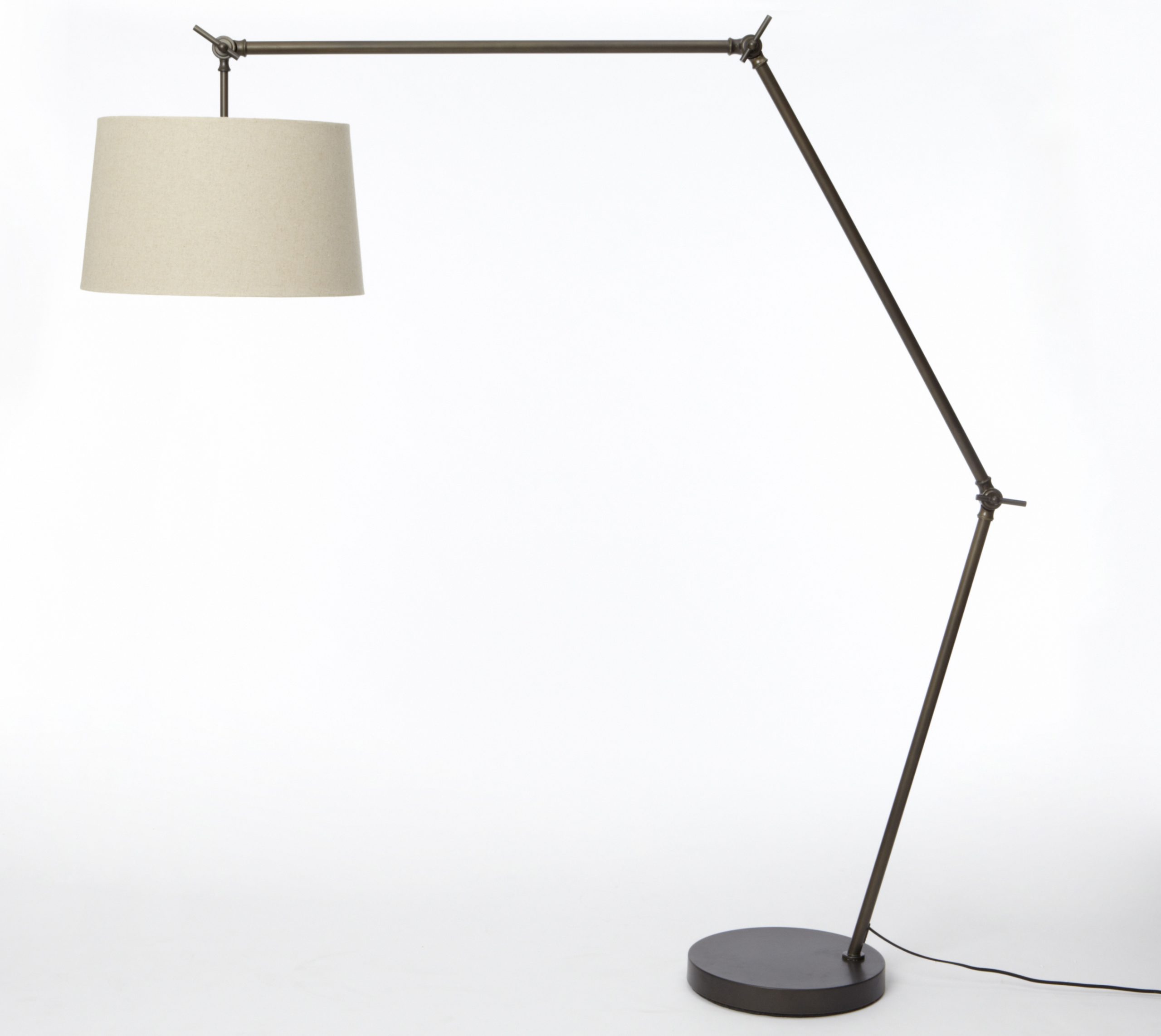 West Elm Standing Floor Lamp • Display Cabinet