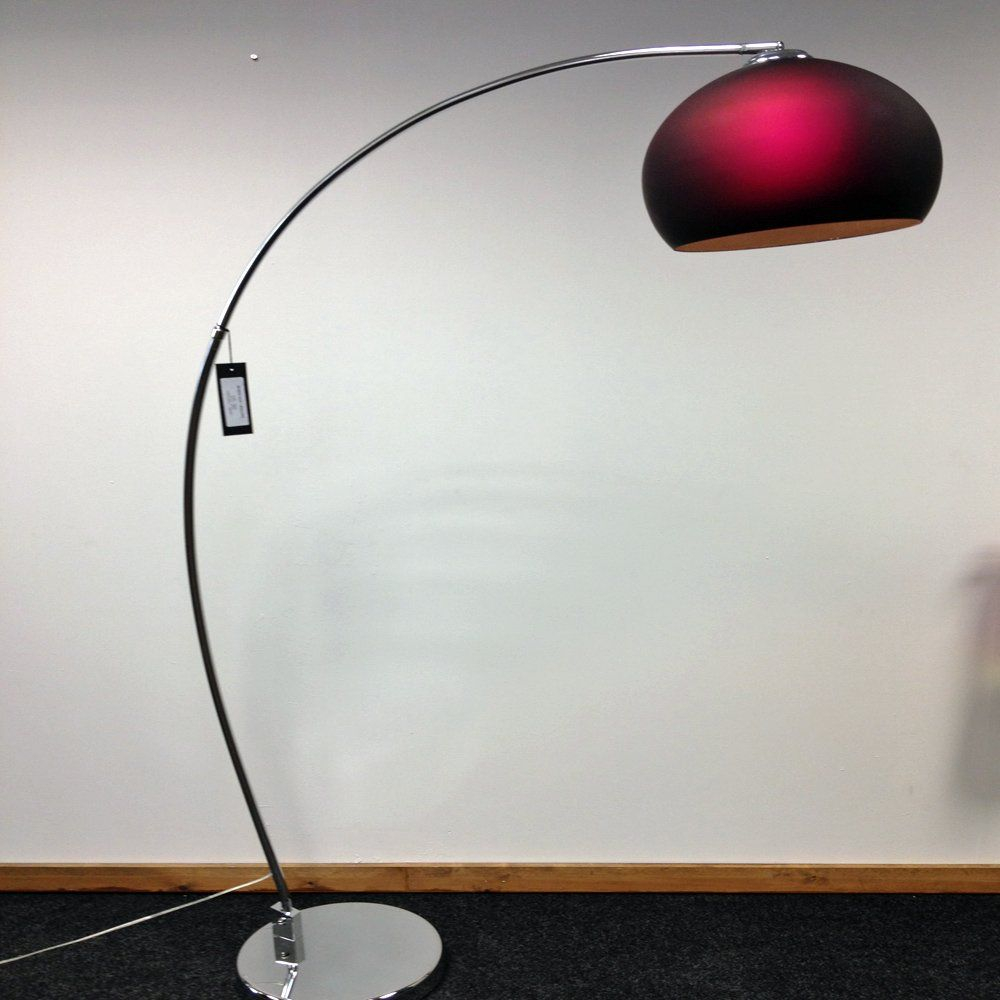 Modern Purple Floor Lamp • Display Cabinet