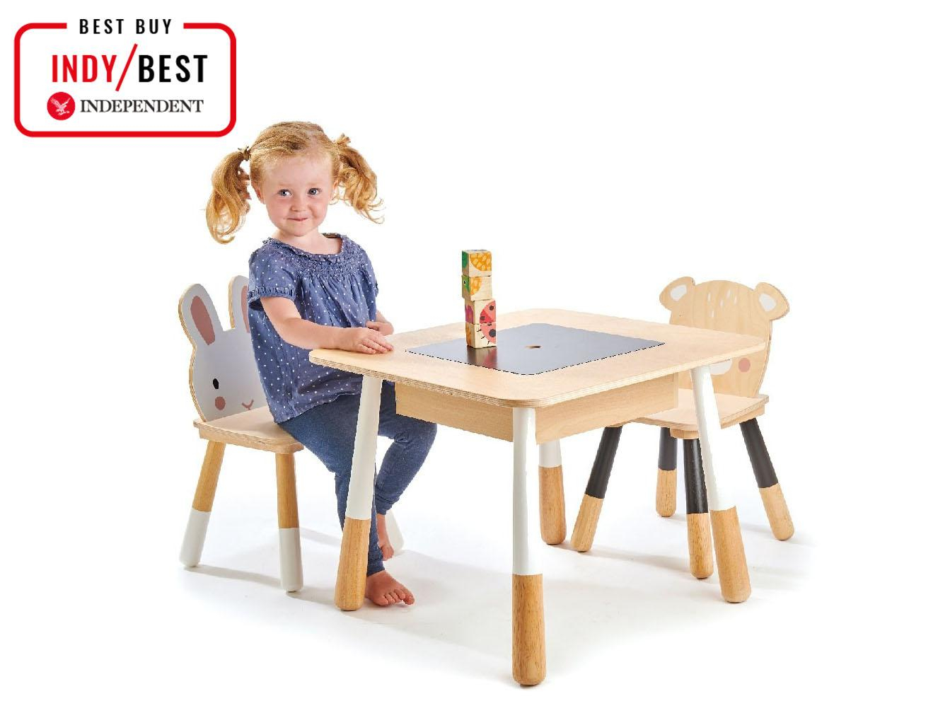 toy story folding table and chairs