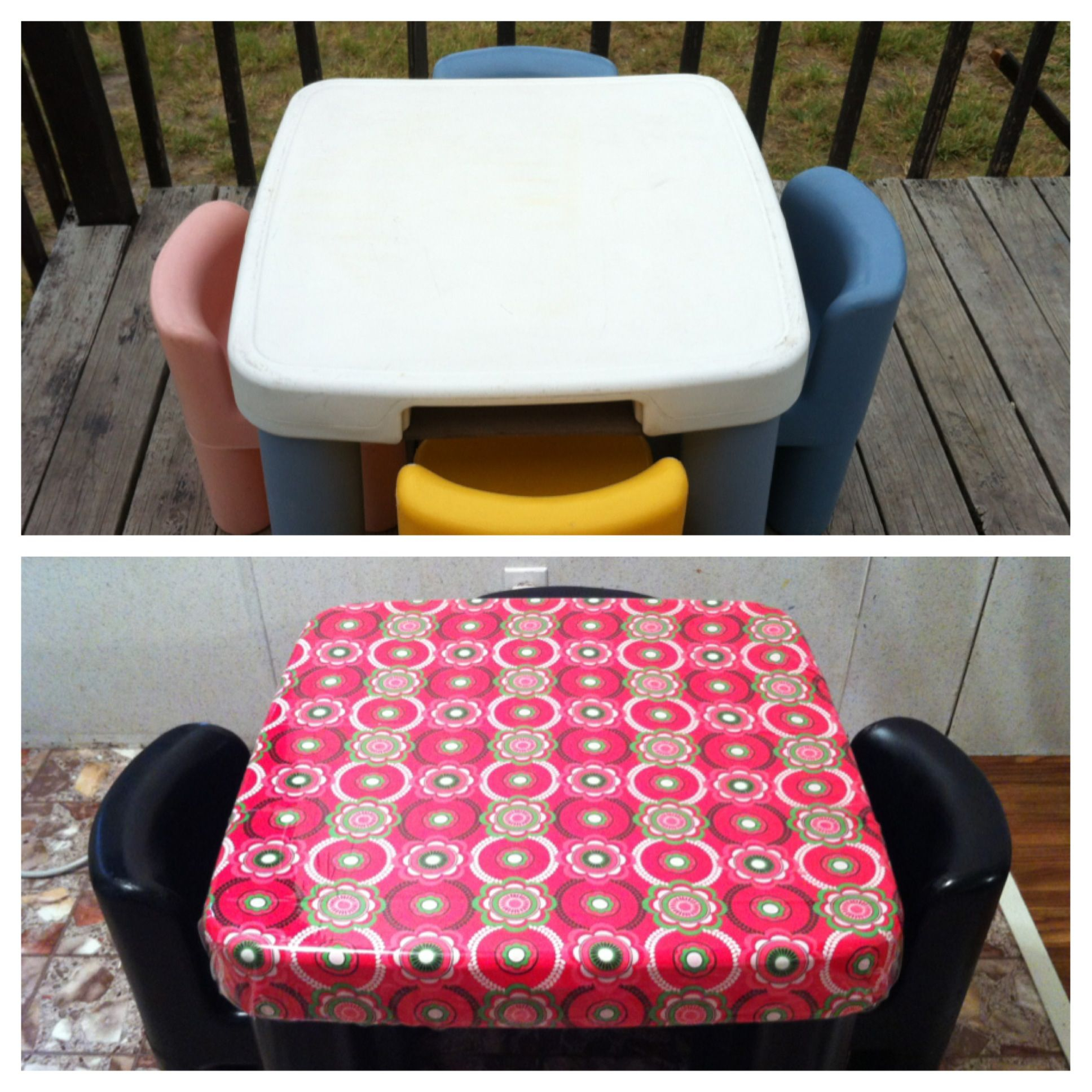 foldable little tikes picnic table