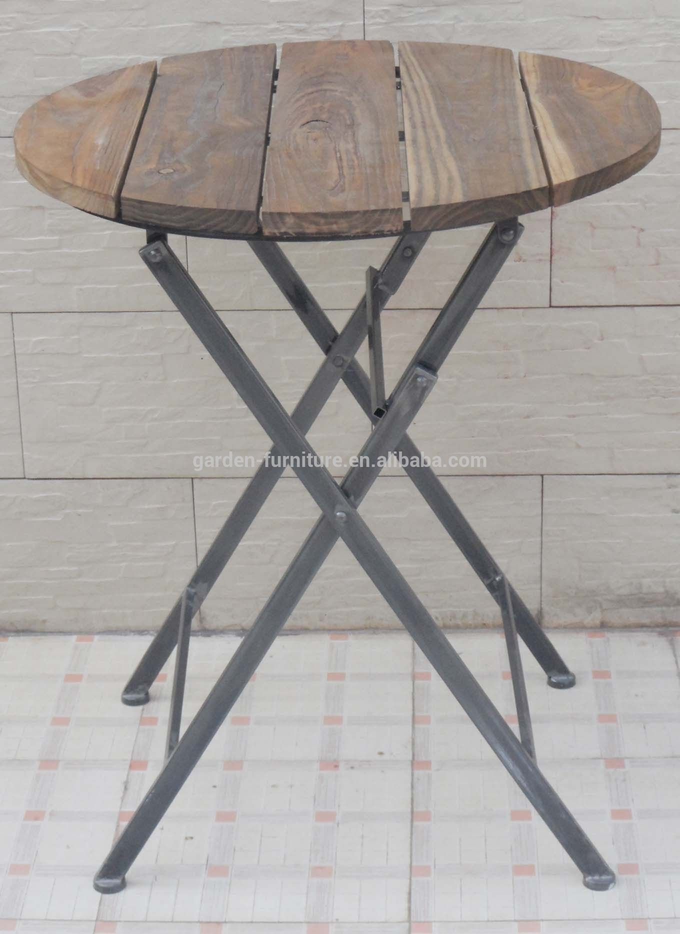 Bar Furniture Small Round Table Antique Metal Wood Folding with regard to sizing 1360 X 1868 Bar Furniture Small Round Table Antique Metal Wood Folding with regard to sizing 1360 X 1868