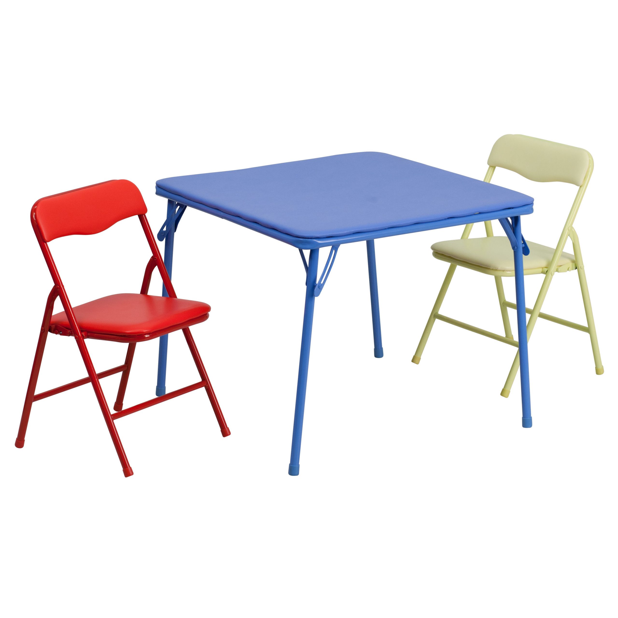 Child Size Folding Table And Chairs Set • Display Cabinet