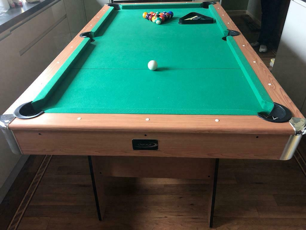 argos snooker table folding