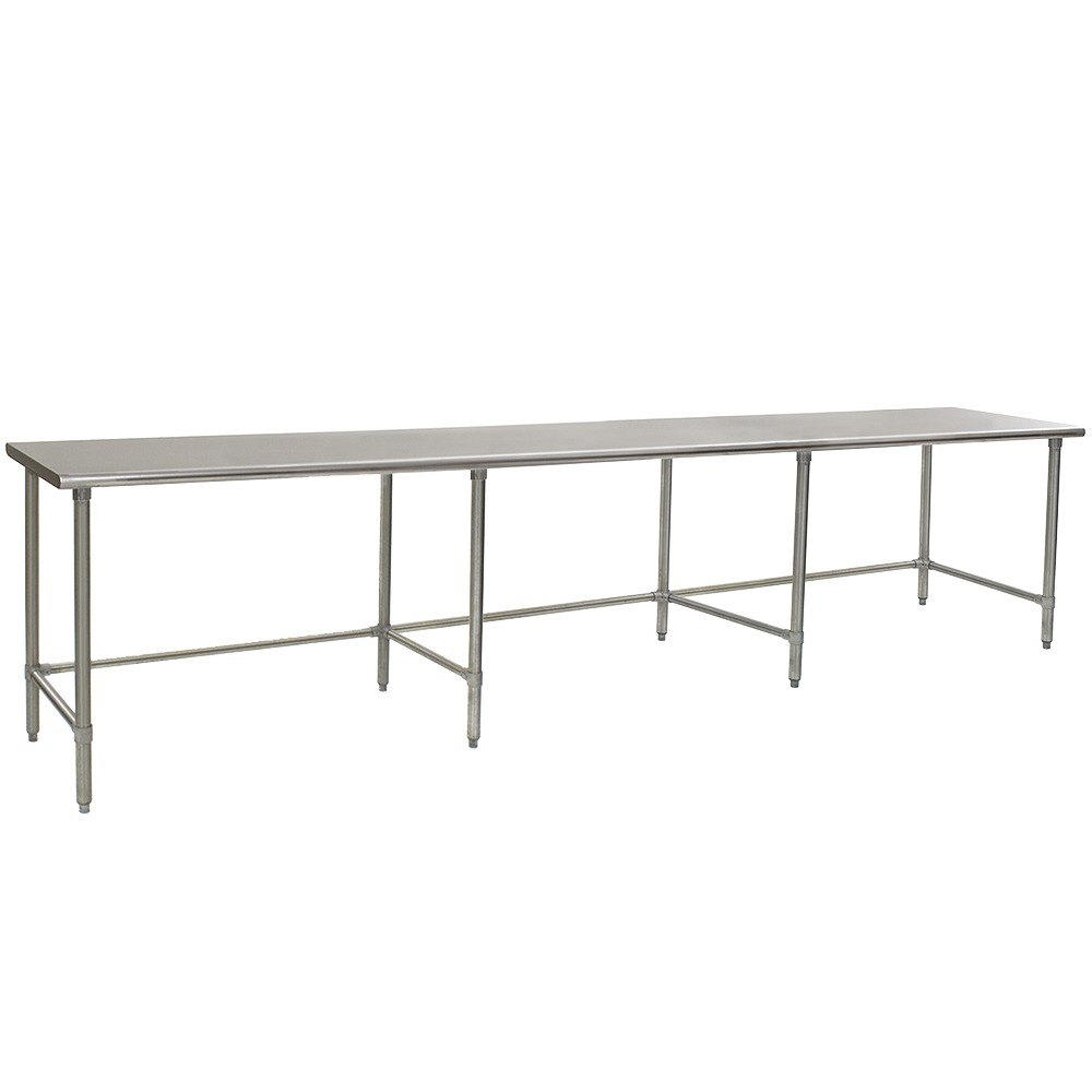 Eagle Group T4884gte 48 X 84 Open Base Stainless Steel Commercial Work Table pertaining to dimensions 1000 X 1000 Eagle Group T4884gte 48 X 84 Open Base Stainless Steel Commercial Work Table pertaining to dimensions 1000 X 1000
