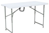 Flash Furniture 24w X 48l Height Adjustable Bi Fold Granite White Plastic Folding Table for measurements 1000 X 1000