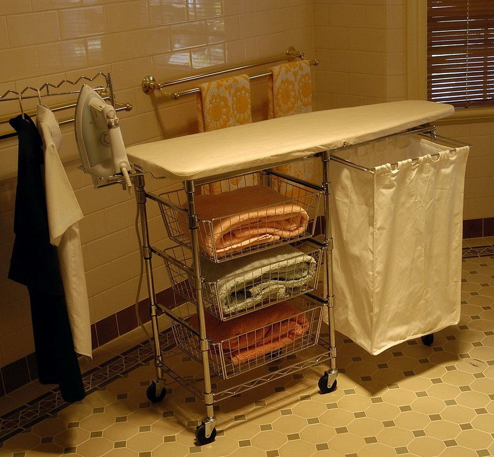 laundry-room-folding-table-on-wheels-display-cabinet