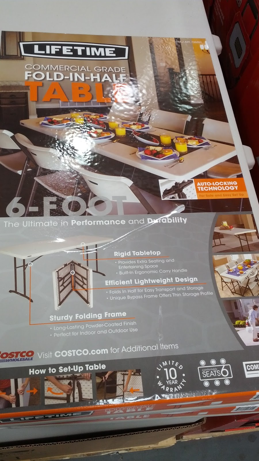 Lifetime Commercial Grade 6 Ft Fold In Half Table Model in dimensions 900 X 1600 Lifetime Commercial Grade 6 Ft Fold In Half Table Model in dimensions 900 X 1600