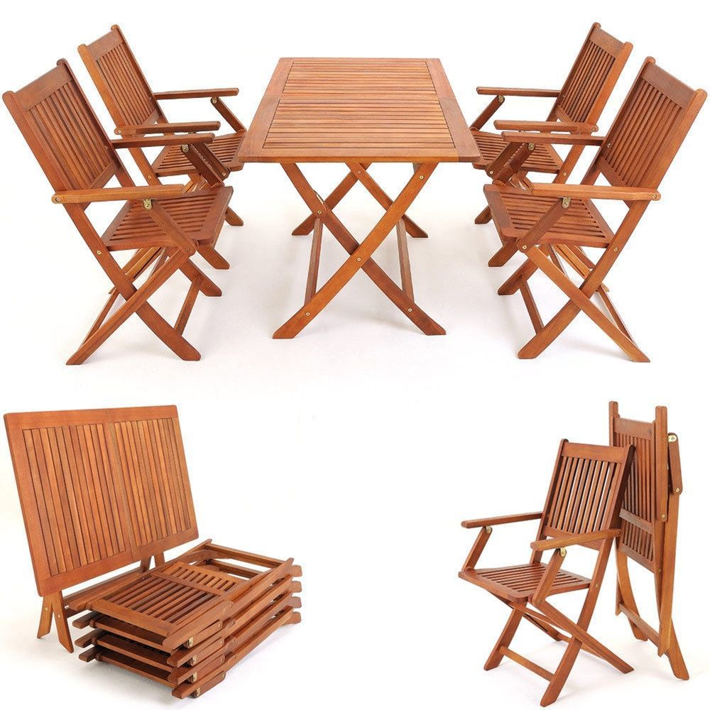 Folding Table And Chairs For Garden • Display Cabinet