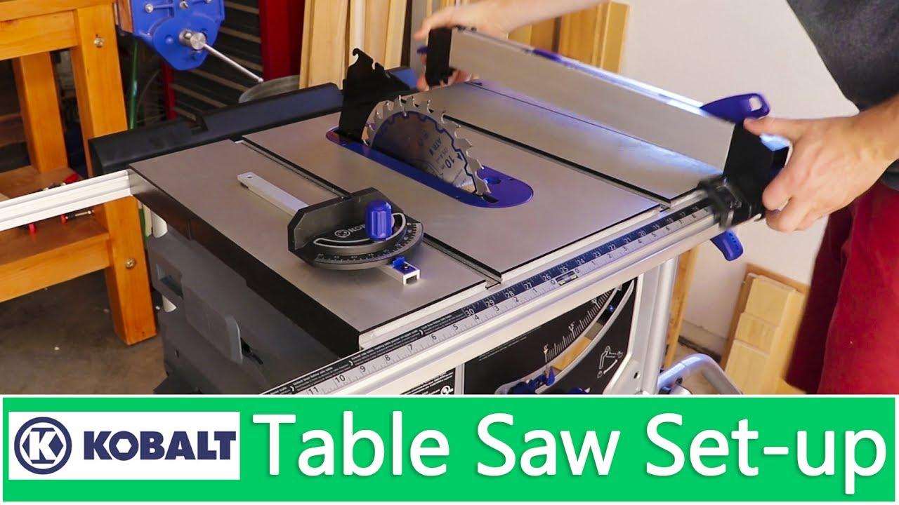 Kobalt Folding Table Saw Review • Display Cabinet