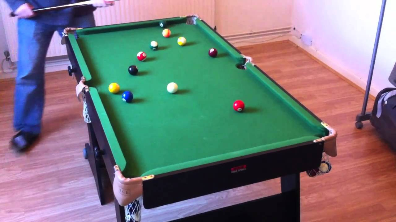 argos snooker table folding