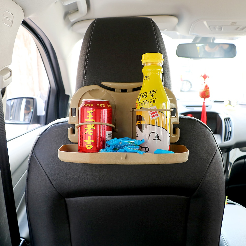 Car Back Seat Folding Table • Display Cabinet