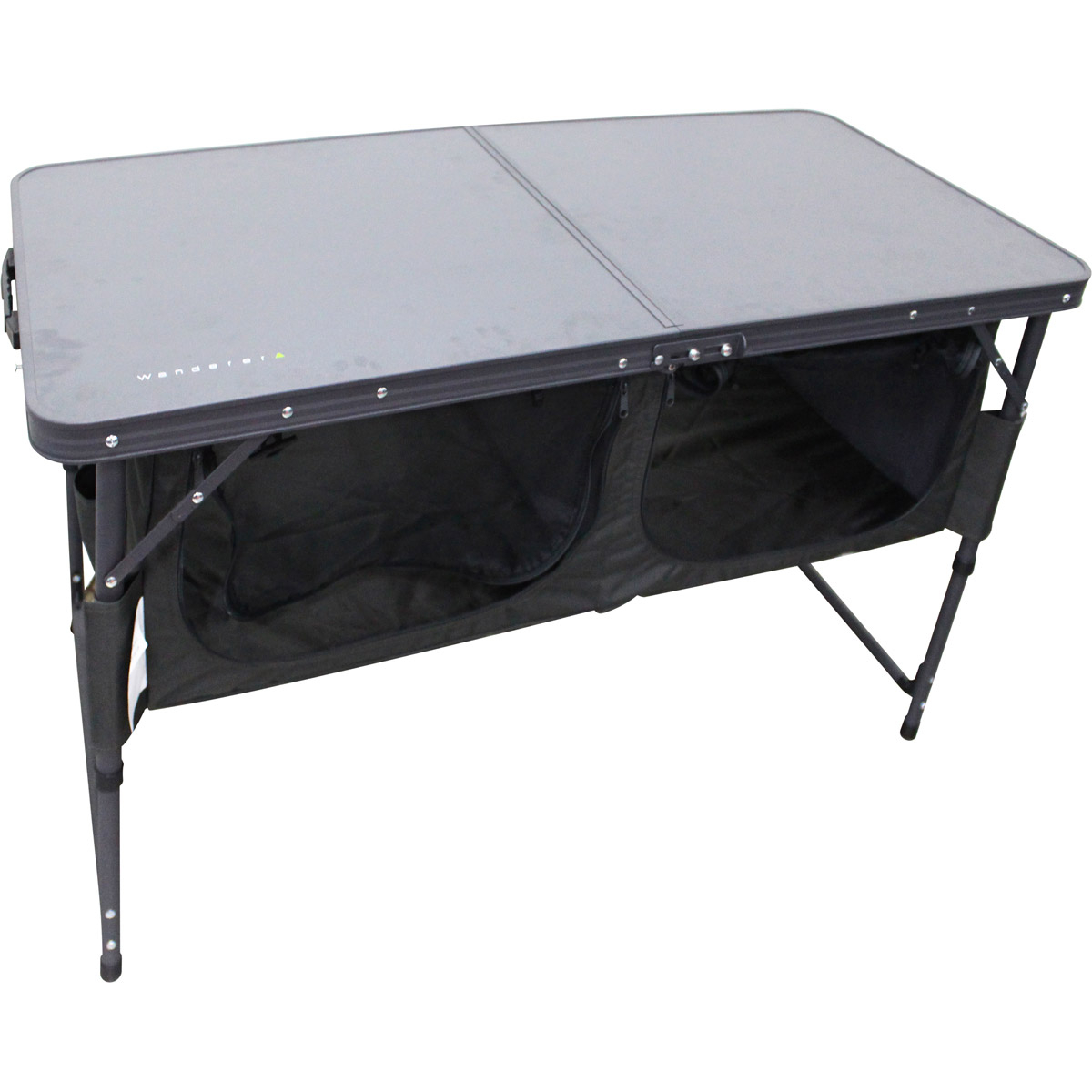 Wanderer Folding Table With Storage in sizing 1200 X 1200